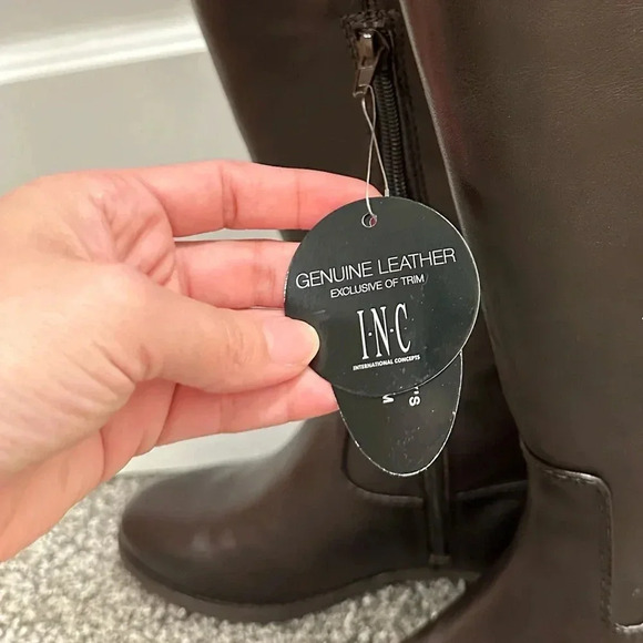 Beautiful brown leather riding boots - Picture 6 of 7